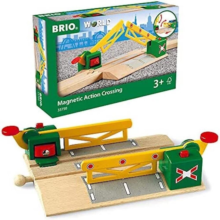 >BRIO Magnetic Action Crossing 33750