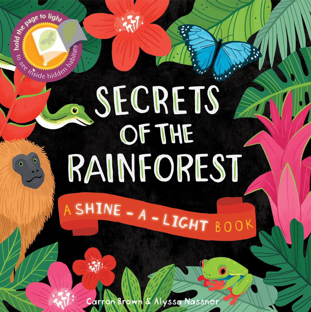 USBORNE Shine-a-Light - Secrets of The Rain Forest