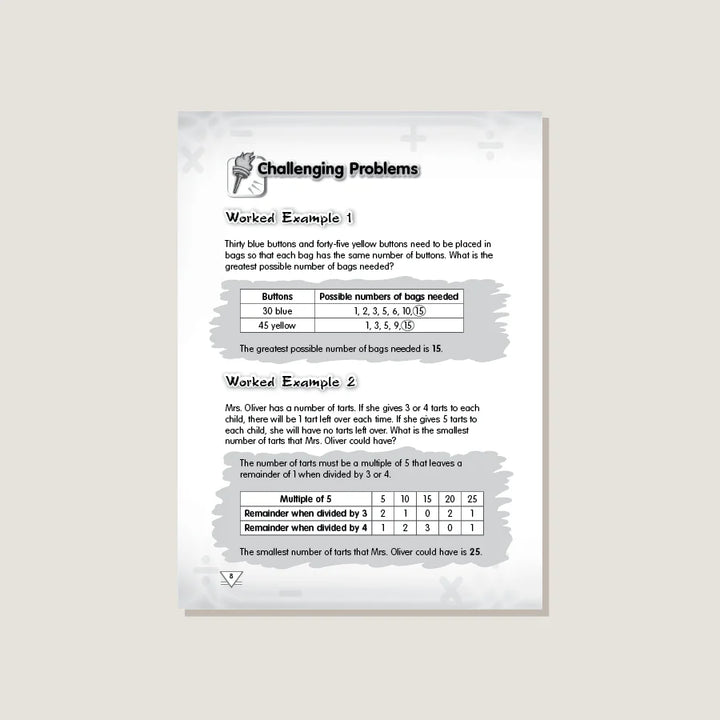 Singapore Math Primary Math - Challenging Word Problems Common Core Edition Grade 4