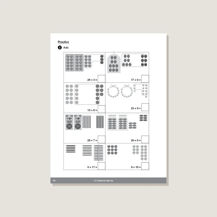 >Singapore Math - Dimensions Math Workbook 1B