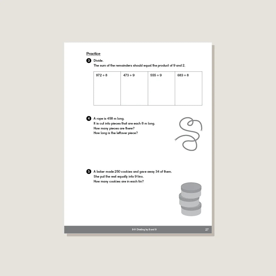 >Singapore Math - Dimensions Math Workbook 3B