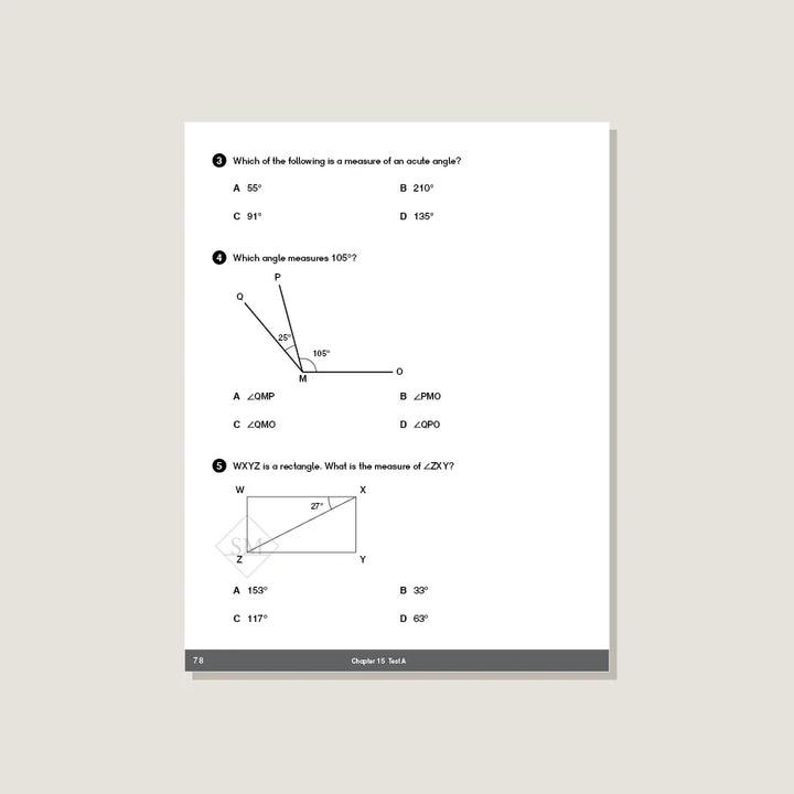 >Singapore Math - Dimensions Math Tests 4B