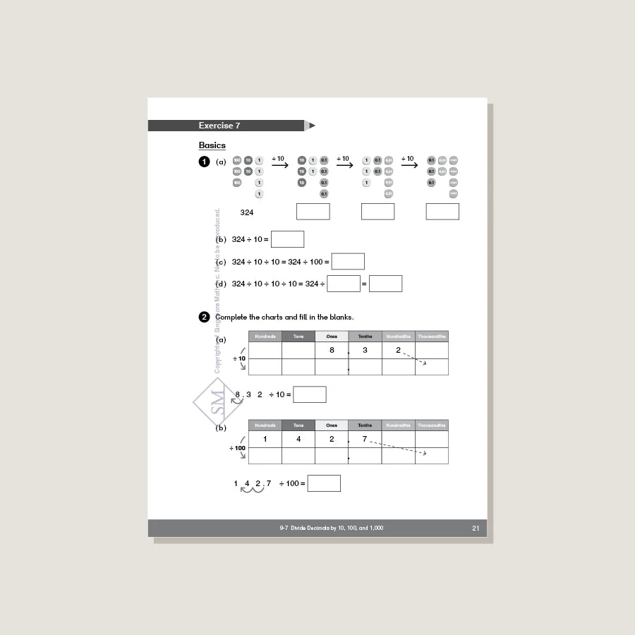 >Singapore Math - Dimensions Math Workbook 5B