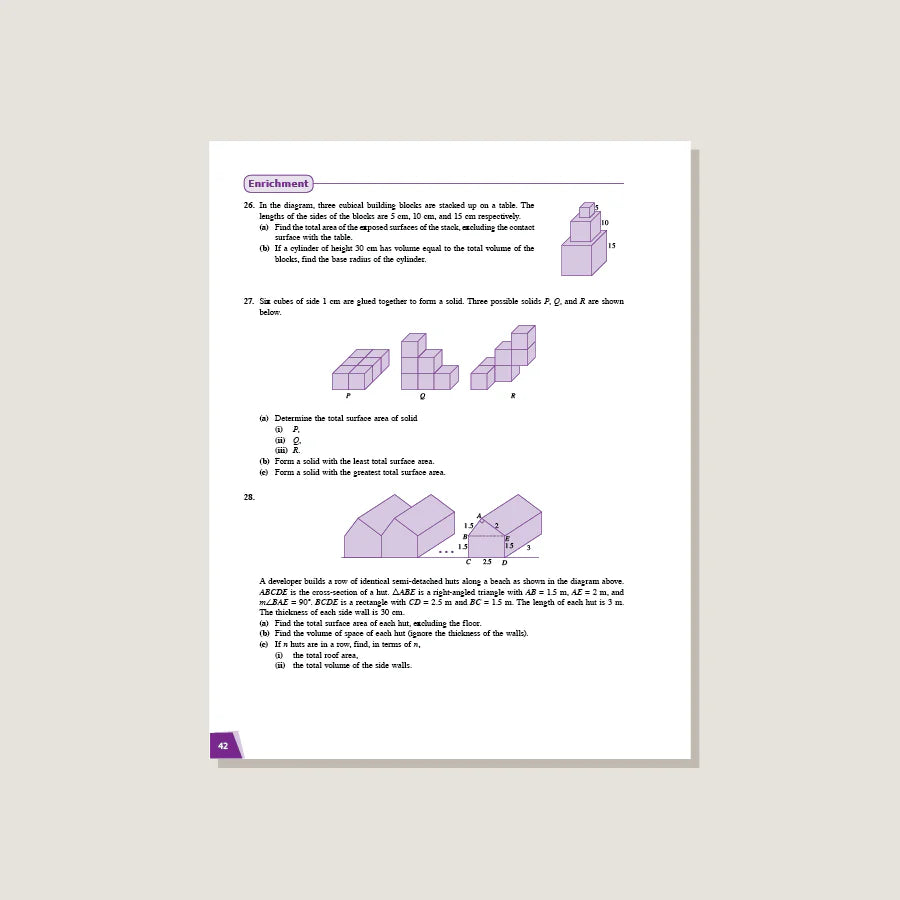 Singapore Math - Dimensions Math Workbook 7B