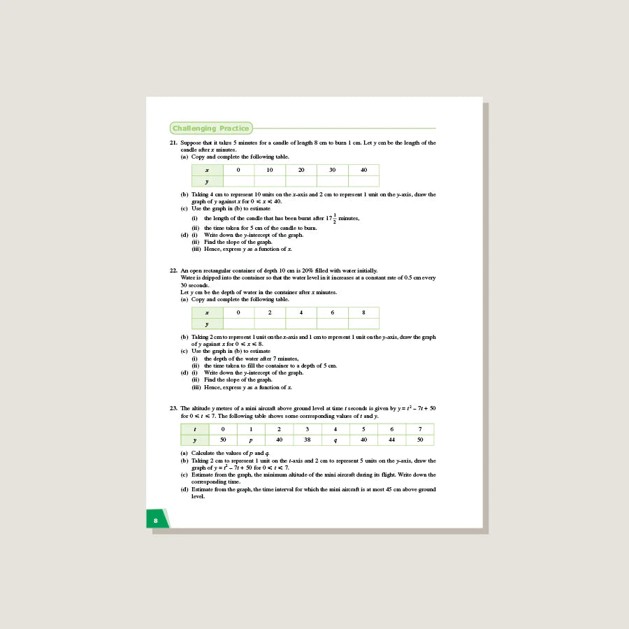 Singapore Math - Dimensions Math Workbook 8B