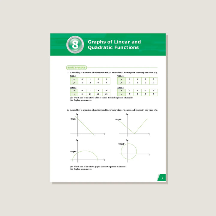 Singapore Math - Dimensions Math Workbook 8B