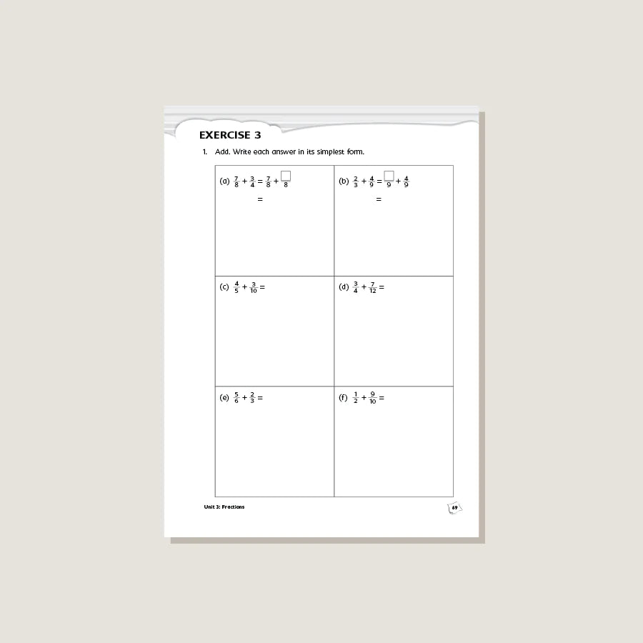 >Singapore Math Primary Mathematics Common Core Edition Workbook 5A