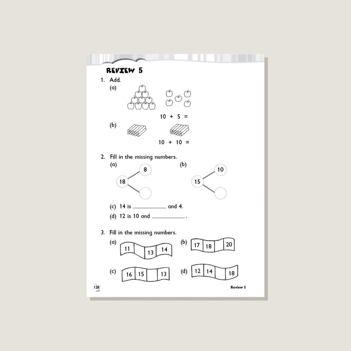 >Singapore Math Primary Mathematics Standards Edition Workbook 1A