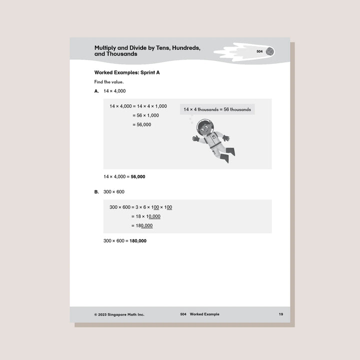 >Singapore Math Sprints 5 - Grade 5