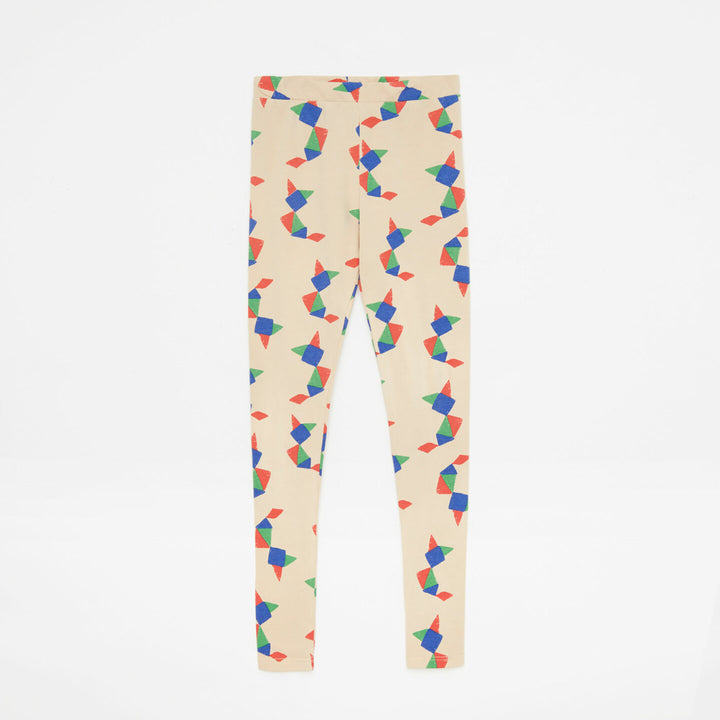 WEEKEND HOUSE KIDS Tangram Leggings - Sand