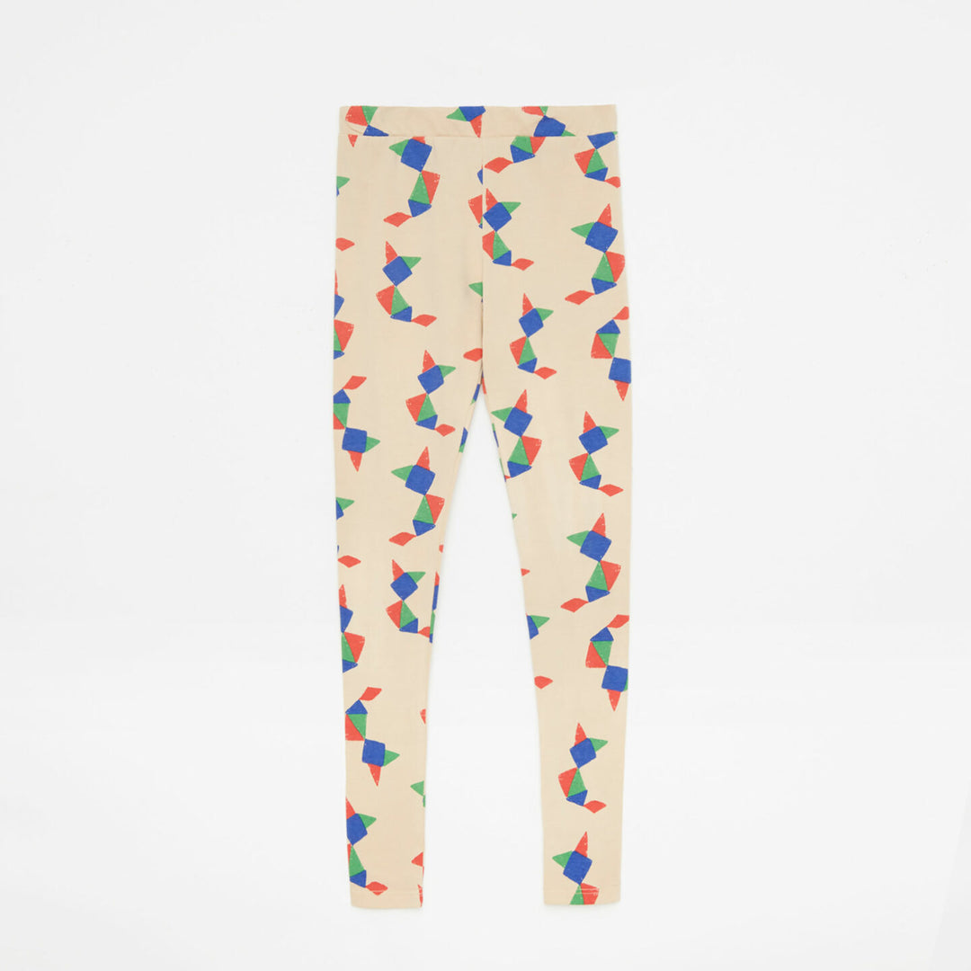 WEEKEND HOUSE KIDS Tangram Leggings - Sand