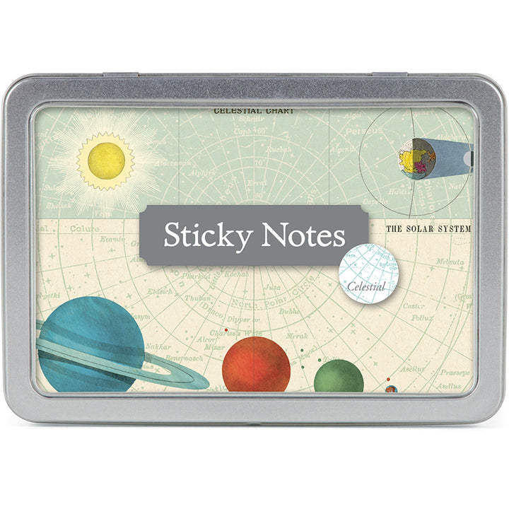 >Cavallini Sticky Notes - Celestial