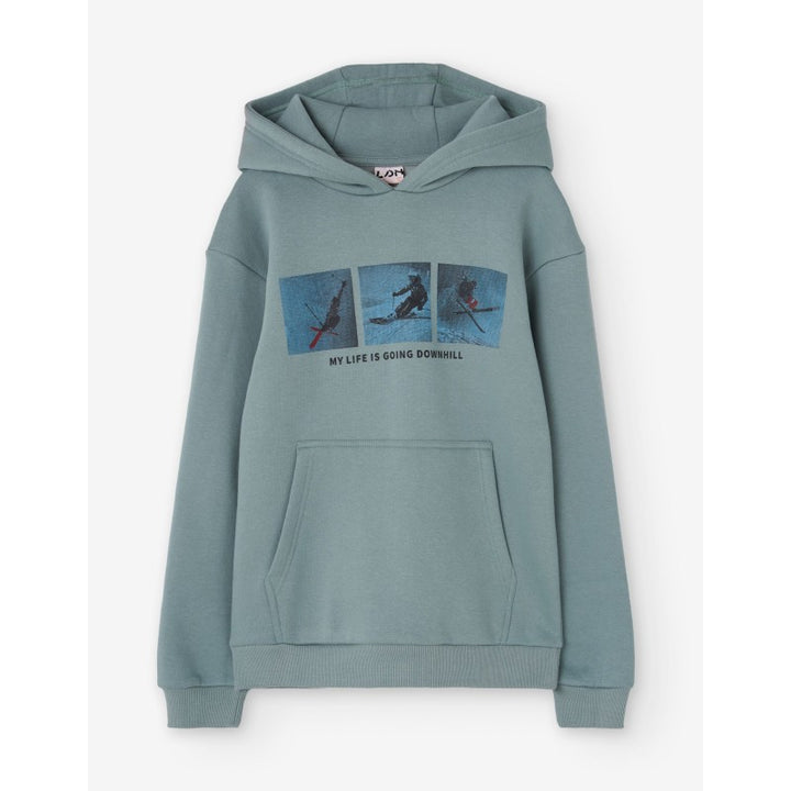 Losan Kids PILLOW Grey Fleece Sweatshirt