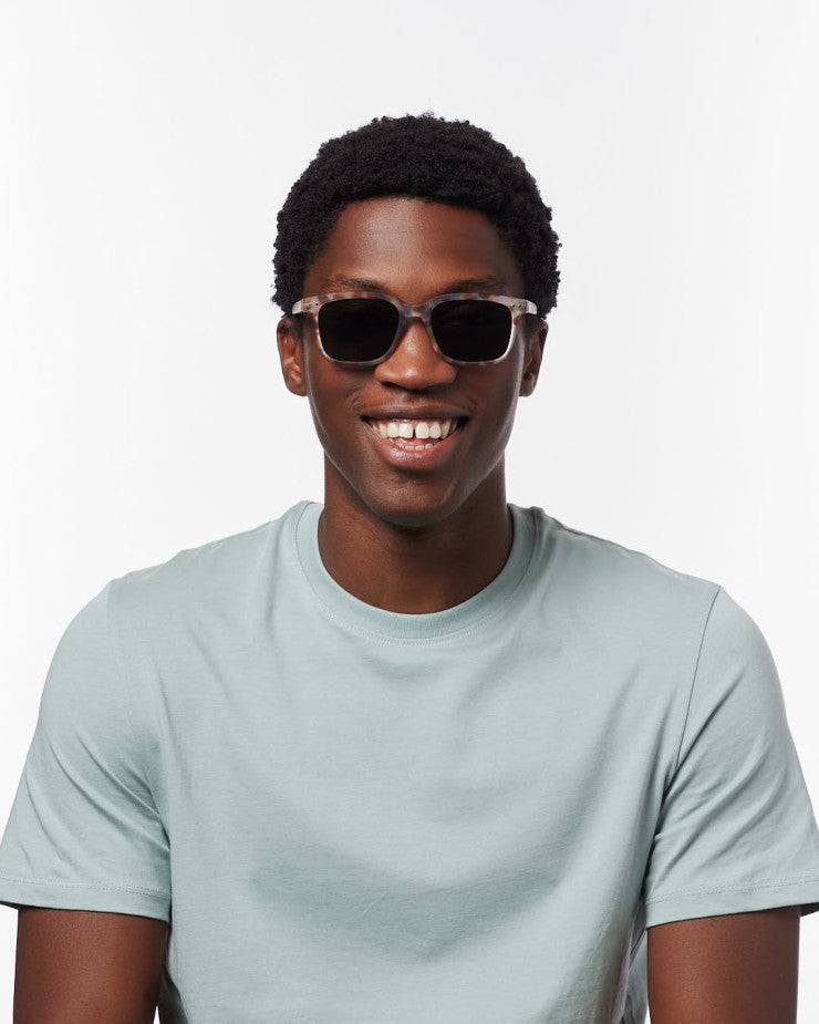 IZIPIZI PARIS Men/Women‘s Sunglasses in #L - Blue Tortoise