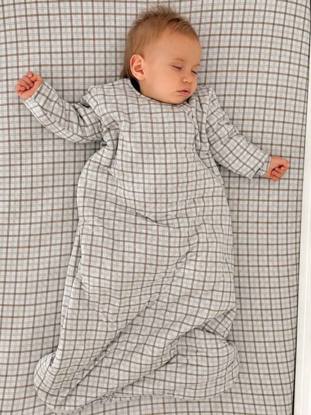 >Gunamuna Baby 1.0 TOG Long Sleeve Sleep Sack - Plaid