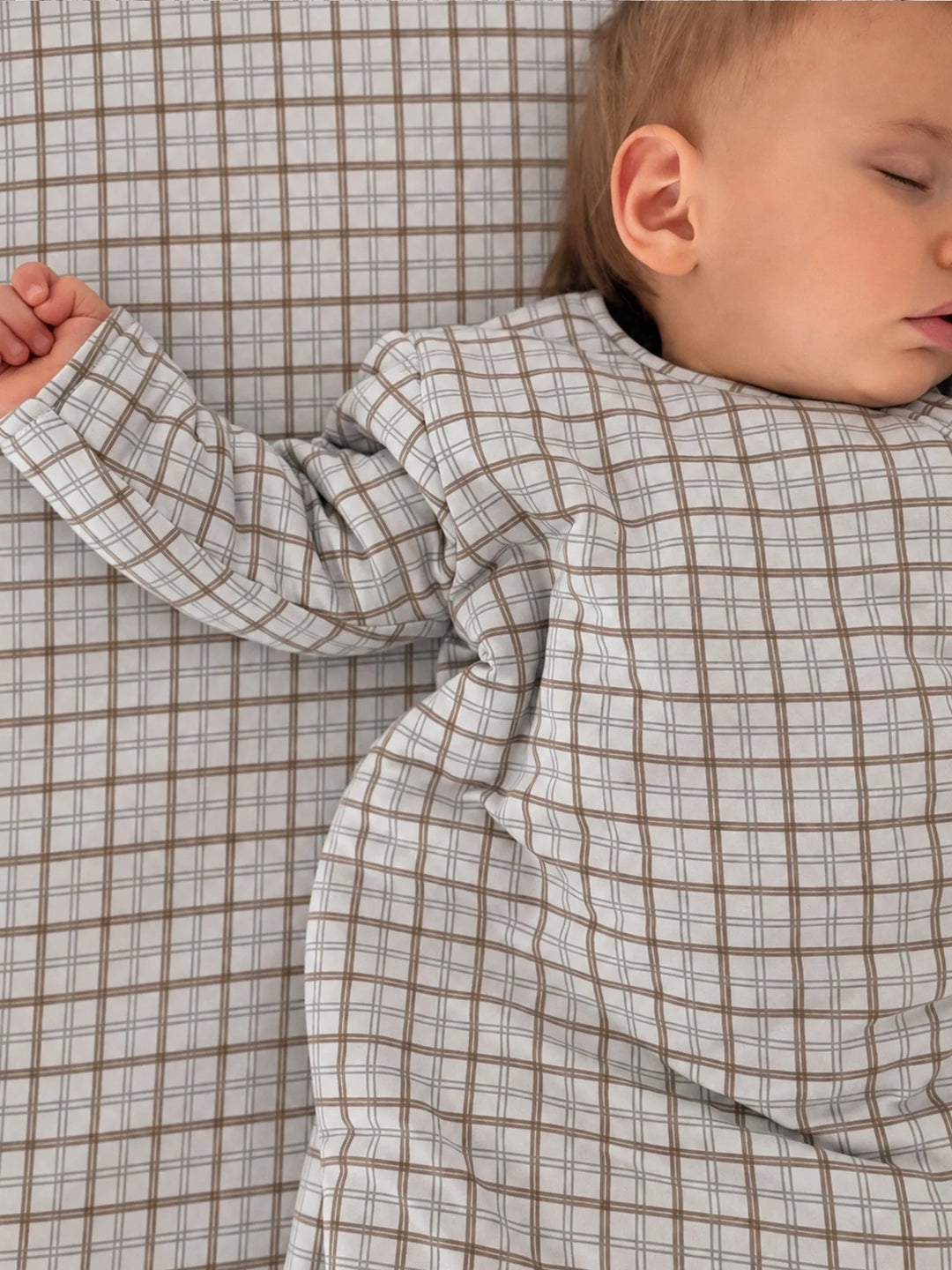 >Gunamuna Baby 1.0 TOG Long Sleeve Sleep Sack - Plaid