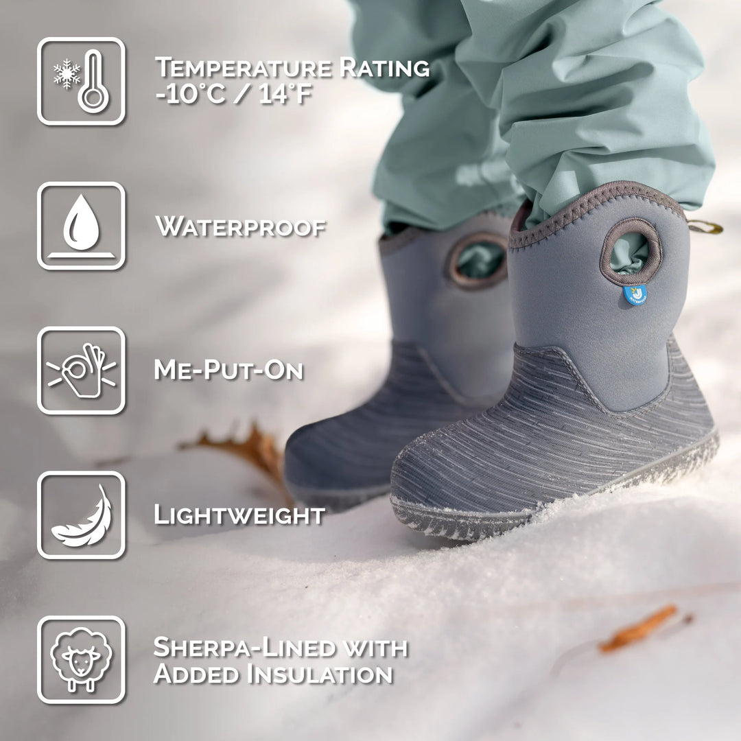 >Jan &amp; Jul Kids Lite Waterproof Boots - Pink Ponies