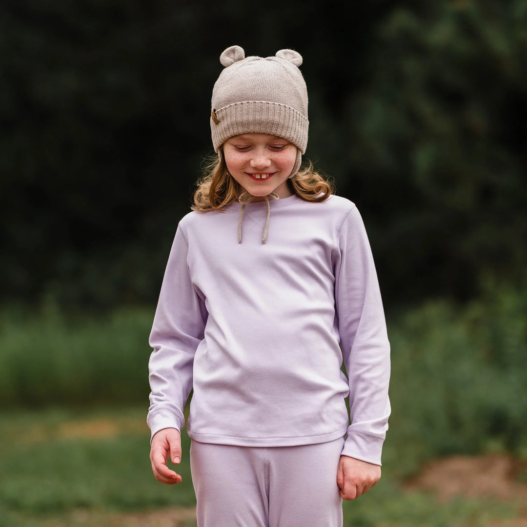 >Jan &amp; Jul Kids Base Layer Tops - Lilac