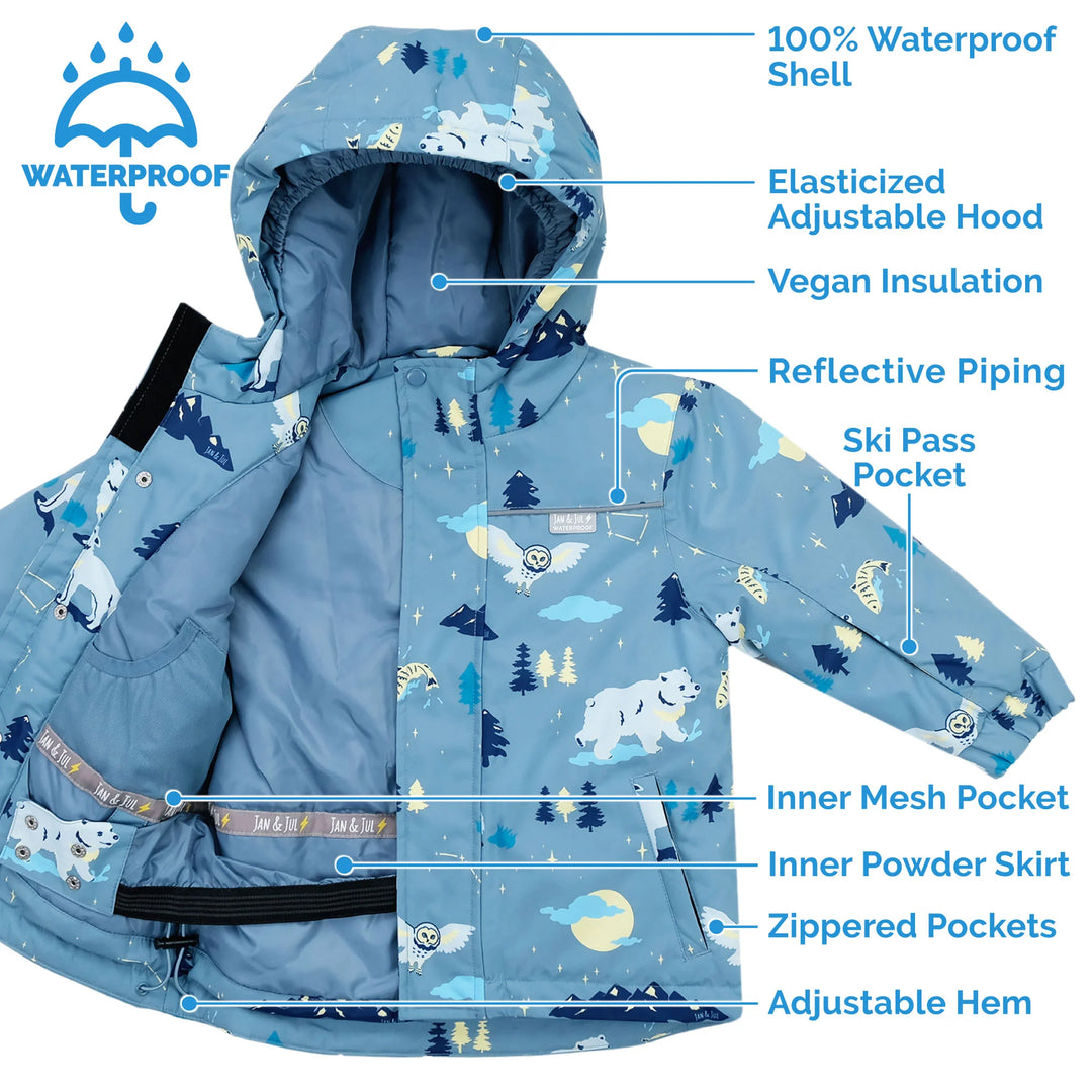 >Jan &amp; Jul Kids Ski Jacket - Trailblazers