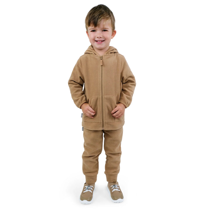 >Jan &amp; Jul Kids Fleece Pants - Soft Brown