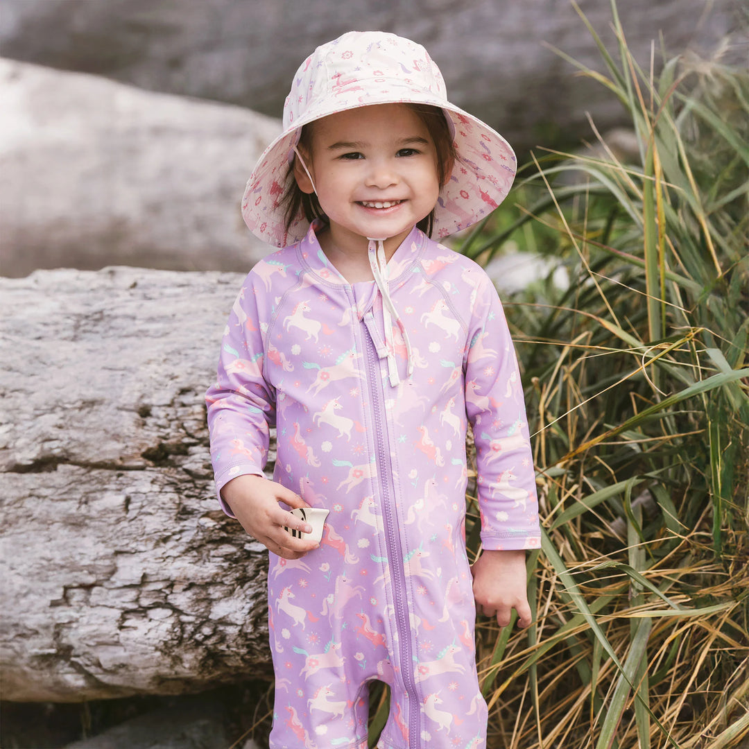 >Jan &amp; Jul Kids Water Repellent Bucket Hats - Unicorn
