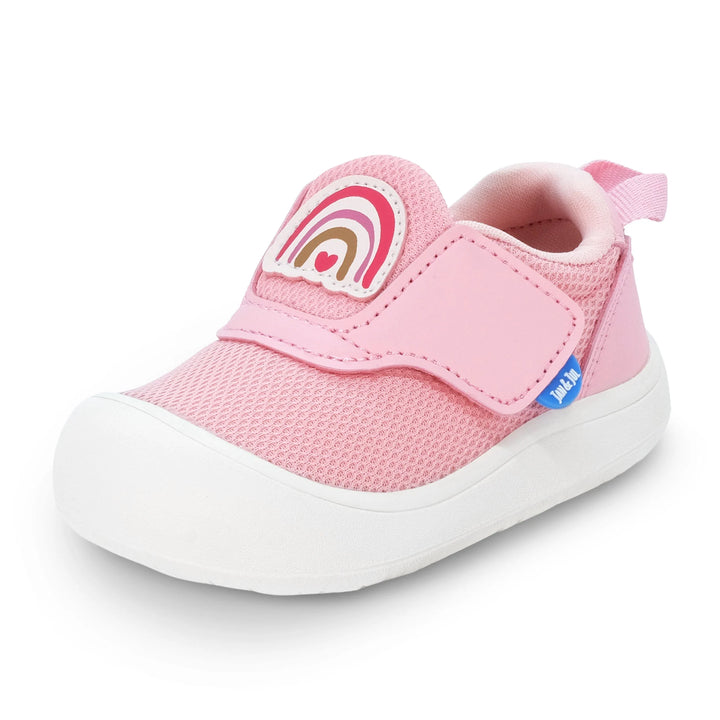 >Jan &amp; Jul Kids Mini-Flyer Sneakers - Pink Rainbow