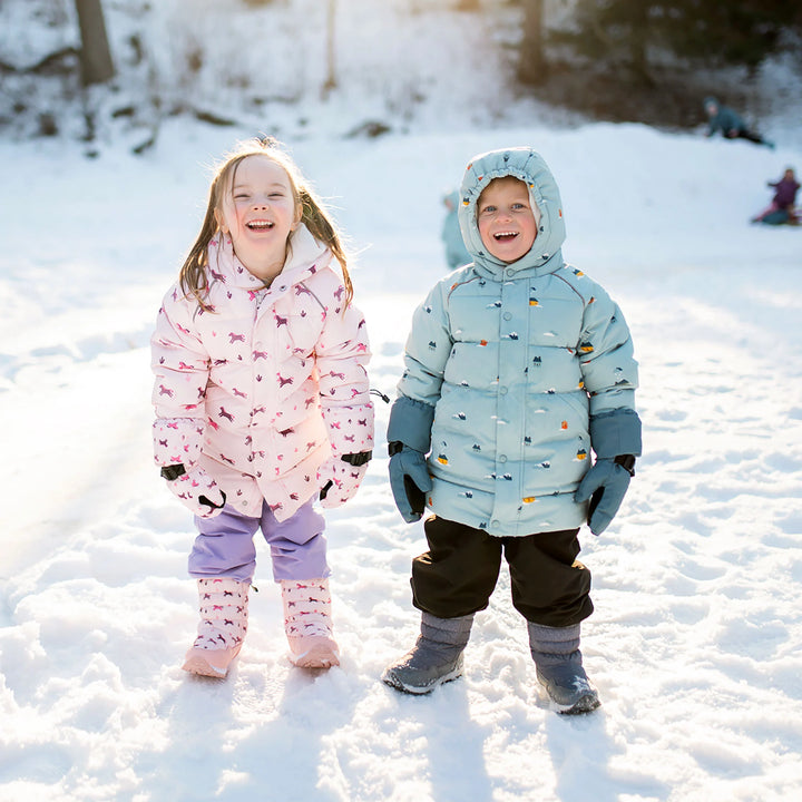 >Jan &amp; Jul Kids Toasty-Dry Waterproof Snow Mitten - Dark Spruce