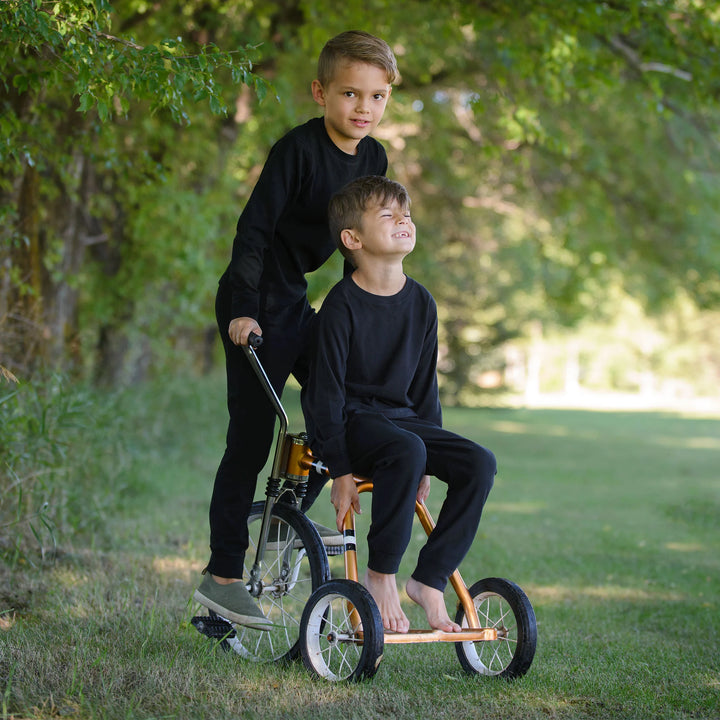 >Jan &amp; Jul Kids Base Layer Pants - Black