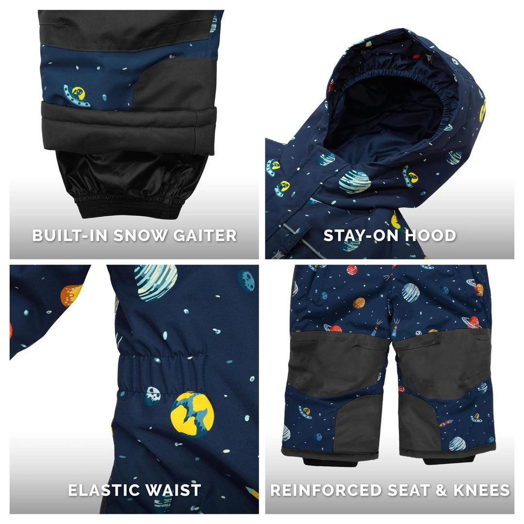 >Jan &amp; Jul Kids Waterproof Snowsuit - Planet Patrol