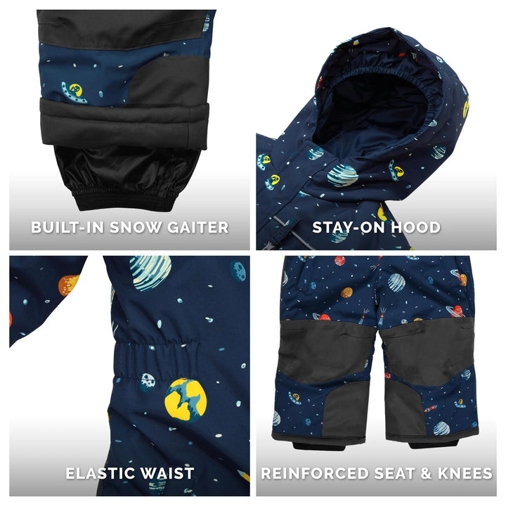 >Jan &amp; Jul Kids Waterproof Snowsuit - Planet Patrol
