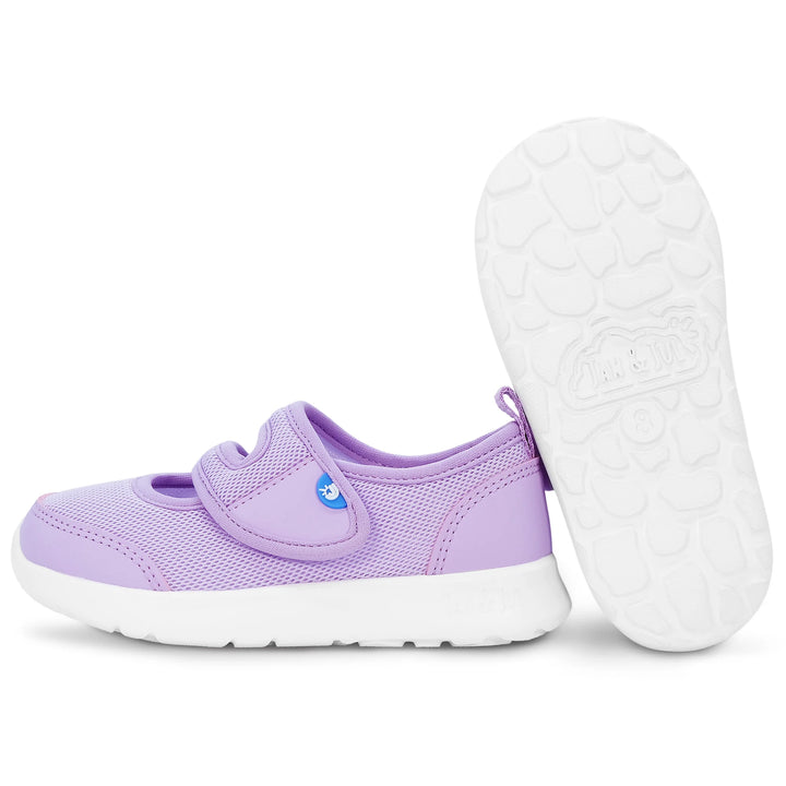 >Jan &amp; Jul Kids Lite Mary Jane Shoes - Dusty Purple