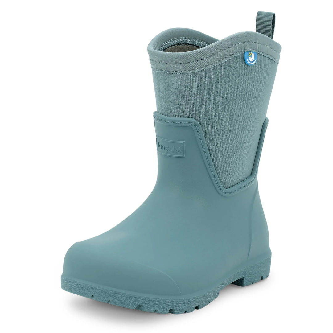 >Jan &amp; Jul Kids Harbour Tall Rain Boots - Dark Spruce