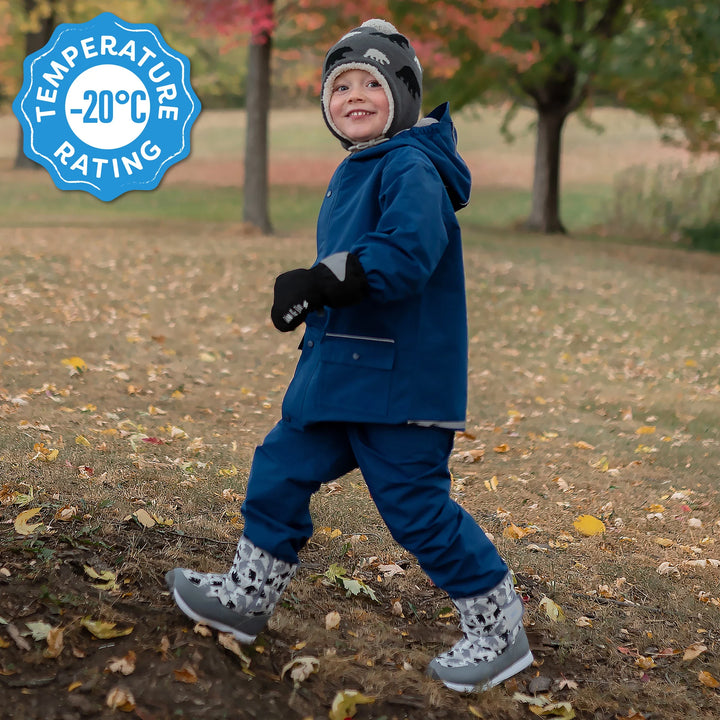 >Jan &amp; Jul Kids Toasty-Dry Tall Puffy Winter Boots - Polar Pals