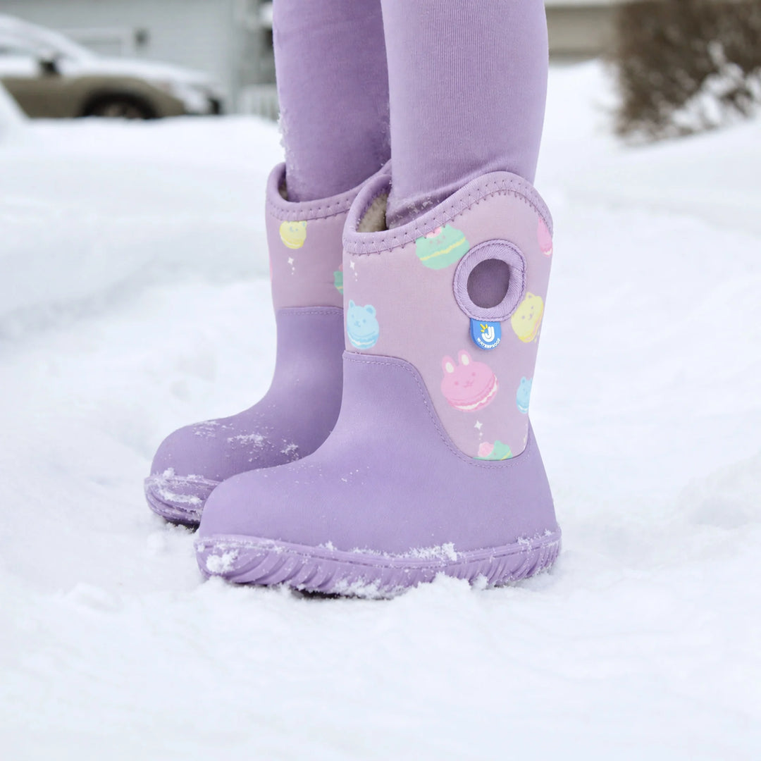 >Jan &amp; Jul Kids Toasty-Dry Lite Winter Boots - Macarons