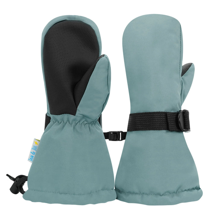 >Jan &amp; Jul Kids Toasty-Dry Waterproof Snow Mitten - Dark Spruce