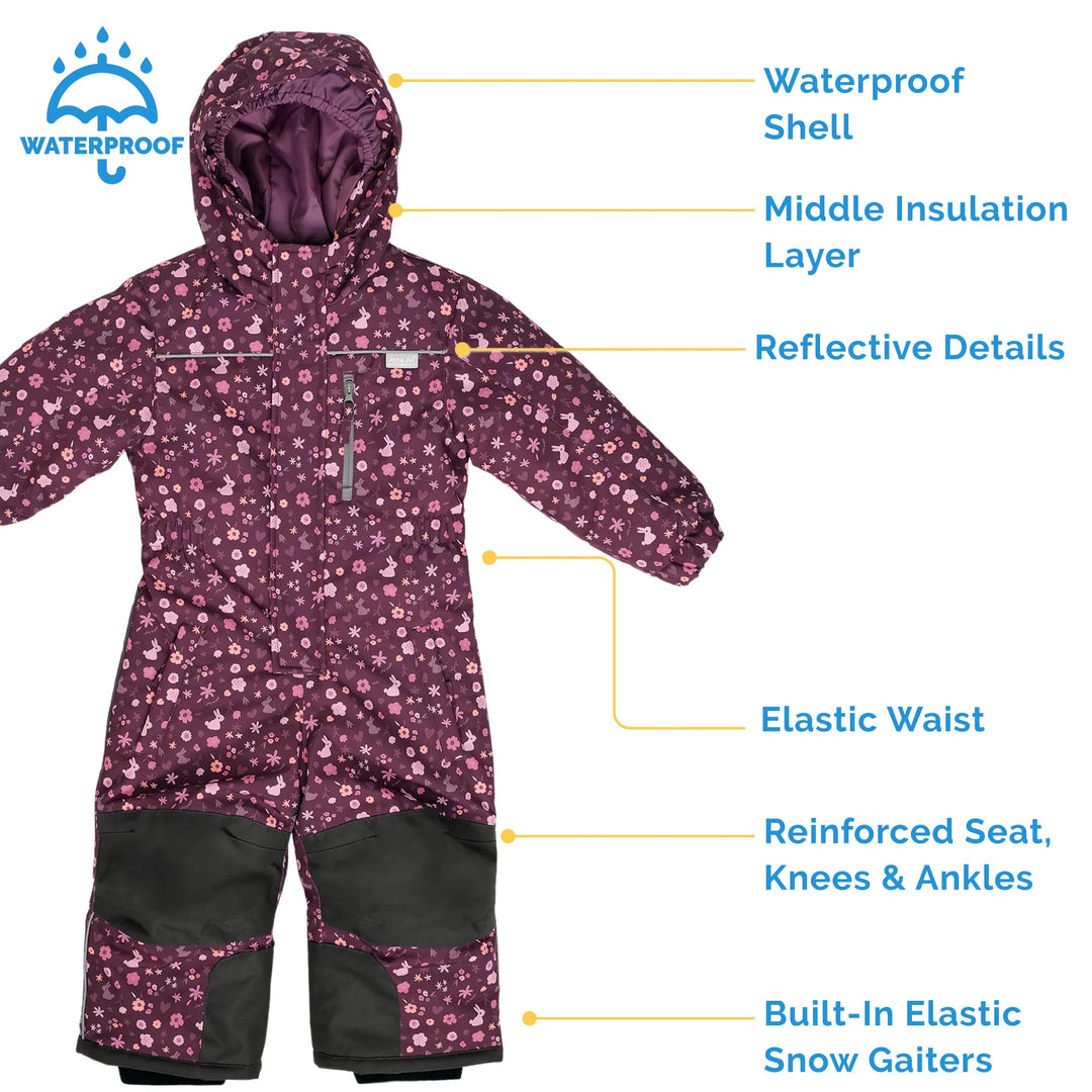 >Jan &amp; Jul Kids Waterproof Snowsuit - Snow Fox