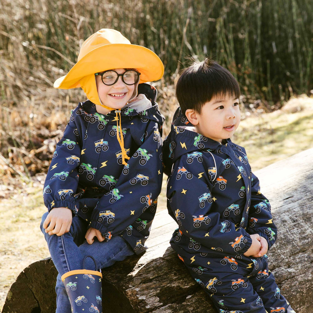 >Jan &amp; Jul Kids Waterproof Rain Hats - Yellow