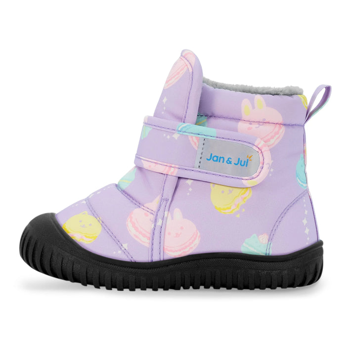 >Jan &amp; Jul Kids Toasty-Dry Insulated Ankle Boots - Macarons