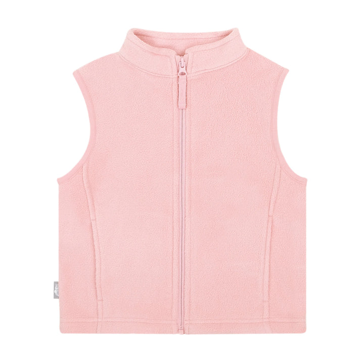 >Jan &amp; Jul Kids Fleece Vest - Dusty Pink