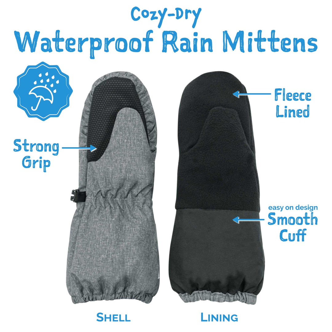>Jan &amp; Jul Kids Rain Mittens - Polar Pals
