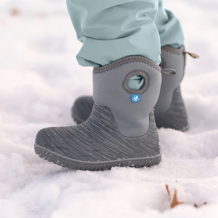 >Jan &amp; Jul Kids Toasty-Dry Lite Winter Waterproof Boots - Grey Birch