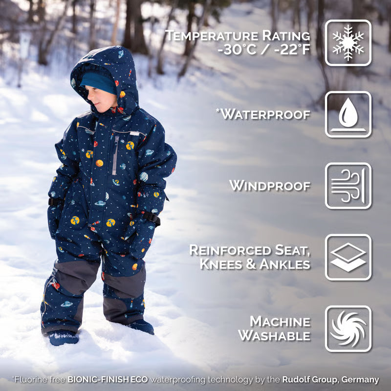 >Jan &amp; Jul Kids Waterproof Snowsuit - Planet Patrol