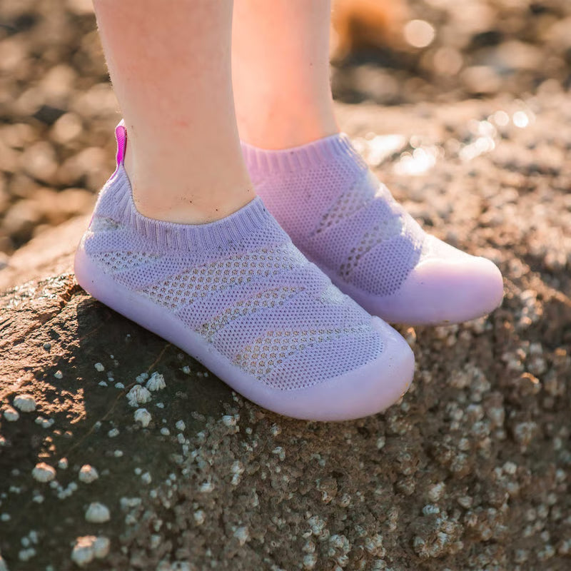 >Jan &amp; Jul Kids Jelly Jumper Flow Shoes - Lavender