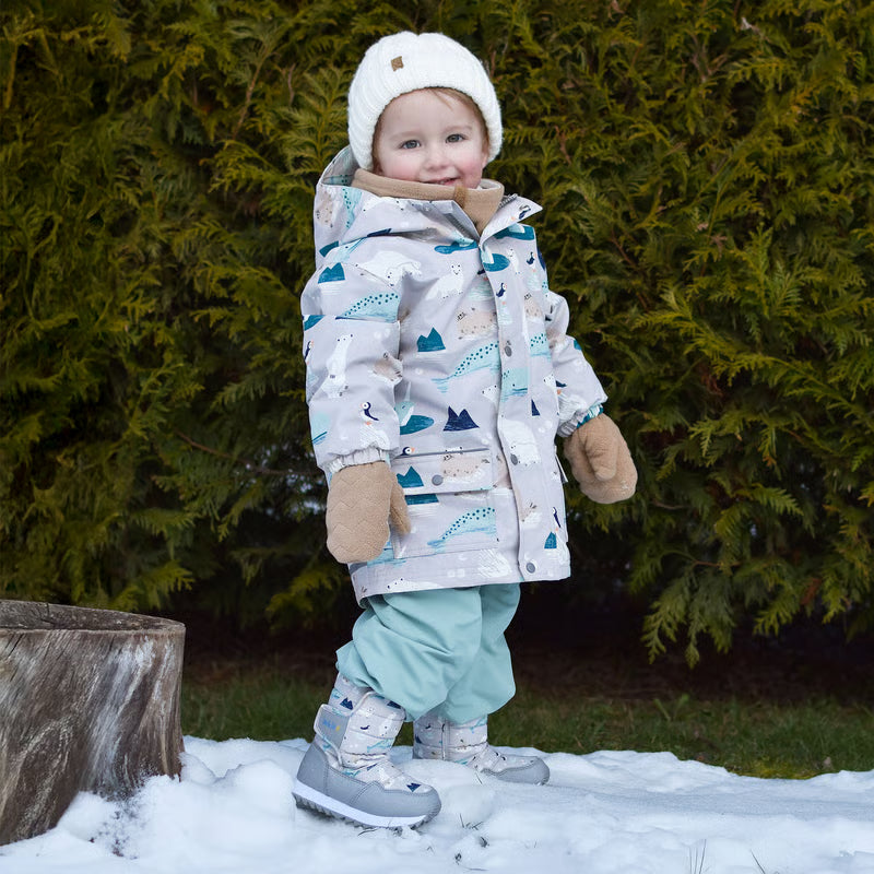 >Jan &amp; Jul Kids Toasty-Dry Tall Puffy Winter Boots - Polar Pals