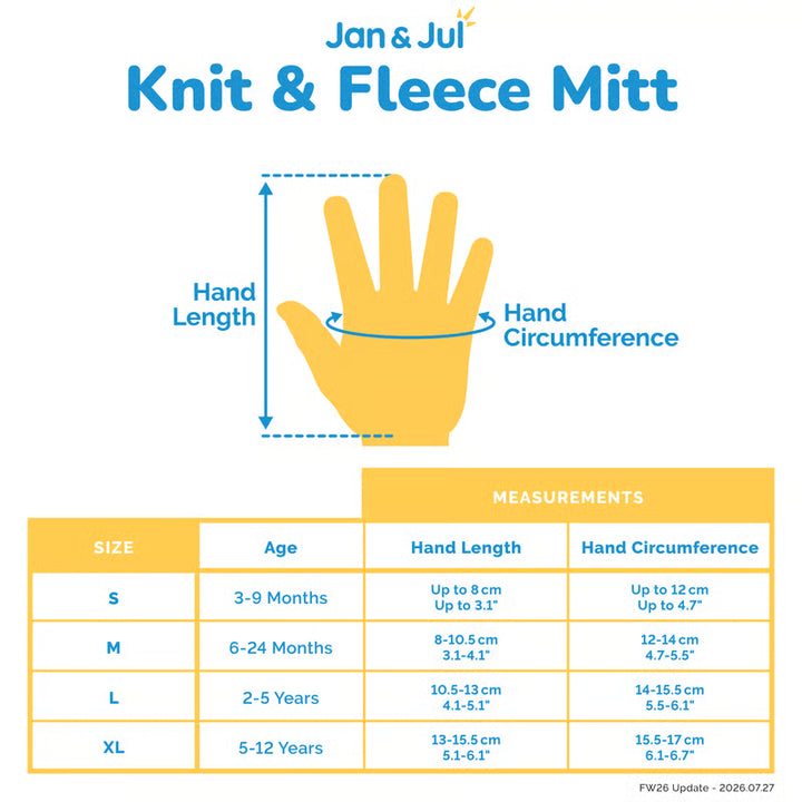 >Jan &amp; Jul Kids Fleece Mittens - Brown Plaid