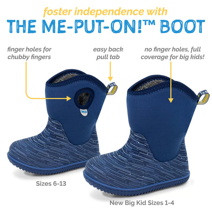 >Jan &amp; Jul Kids Lite Waterproof Boots - Pink Ponies