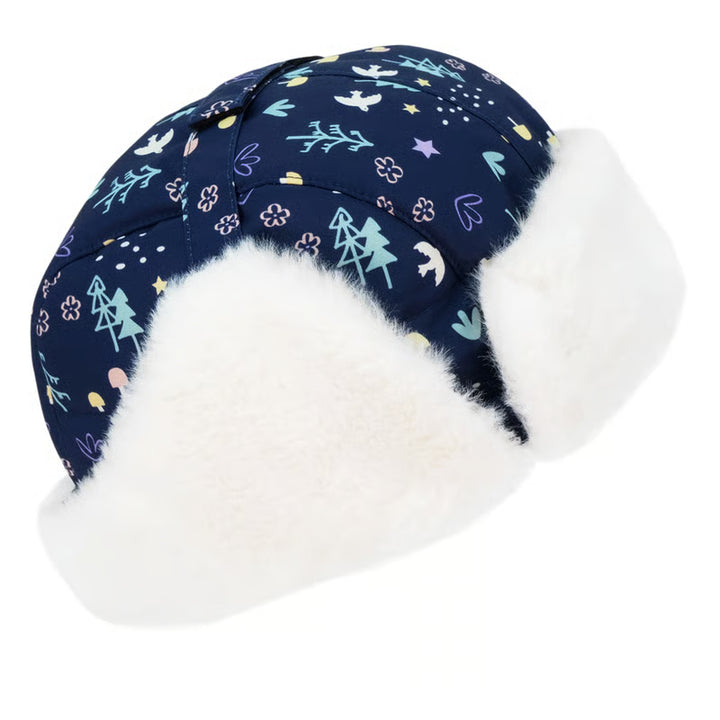 >Jan &amp; Jul Kids Toasty-Dry Trapper Winter Hat s- Navy Forest