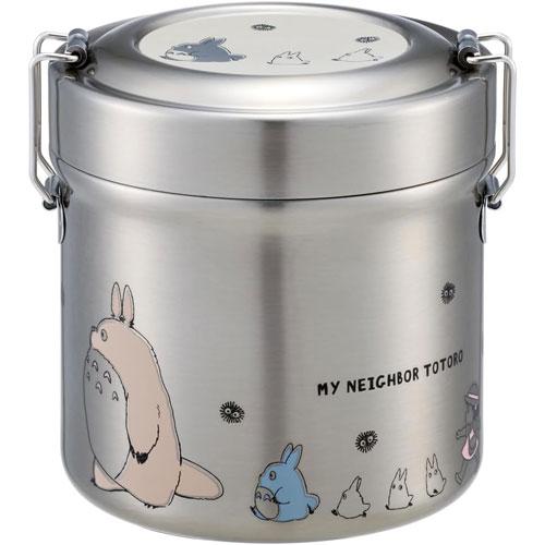 >Skater Stainless Antibacterial Thermal Lunch Box 600ml - My Neighbor Totoro