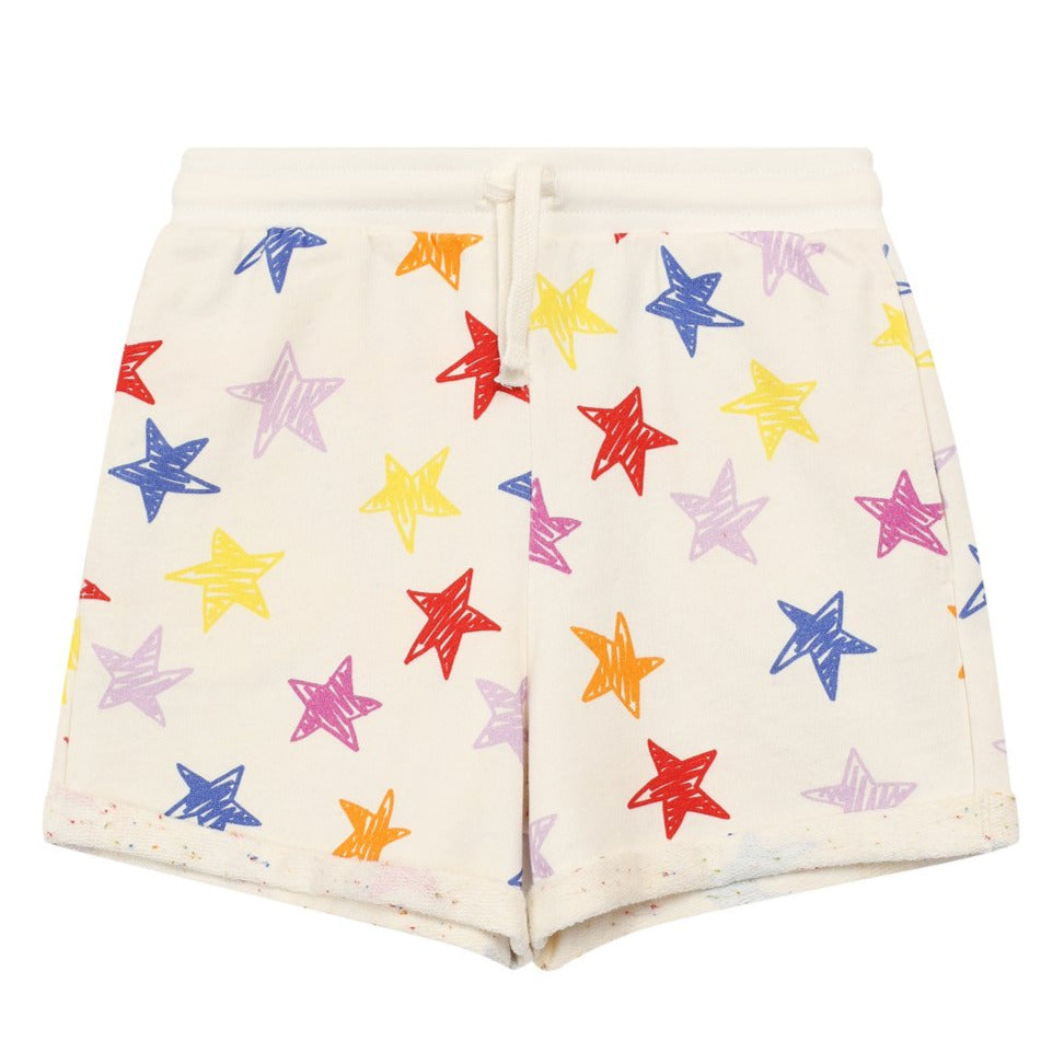 STELLA McCARTNEY Kids Star Sweatshirts / Shorts Set