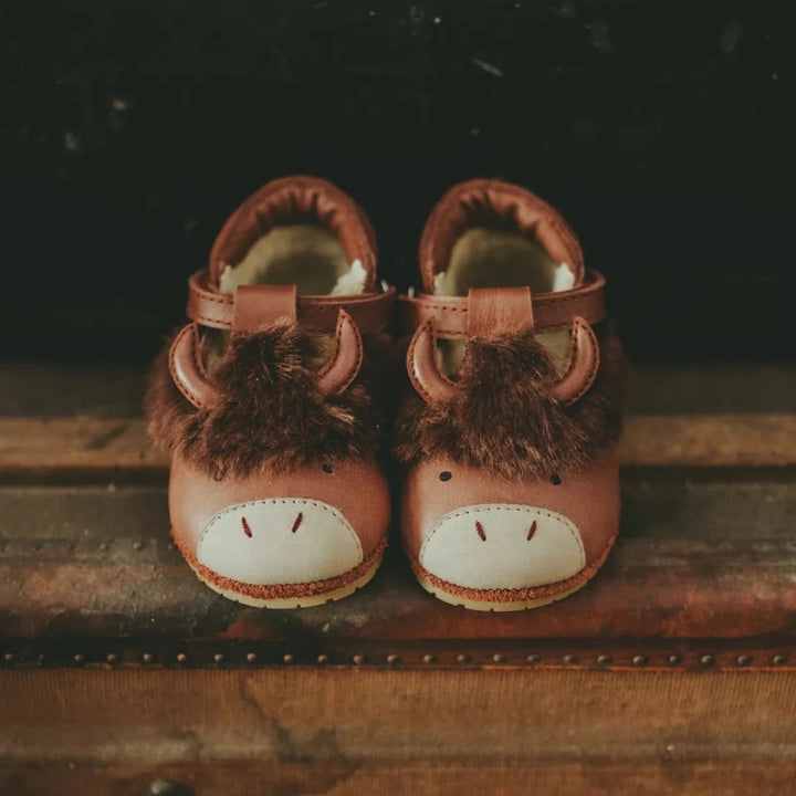 Donsje Kids Baby SPARK EXCLUSIVE Winter Leather Shoes - Buffalo
